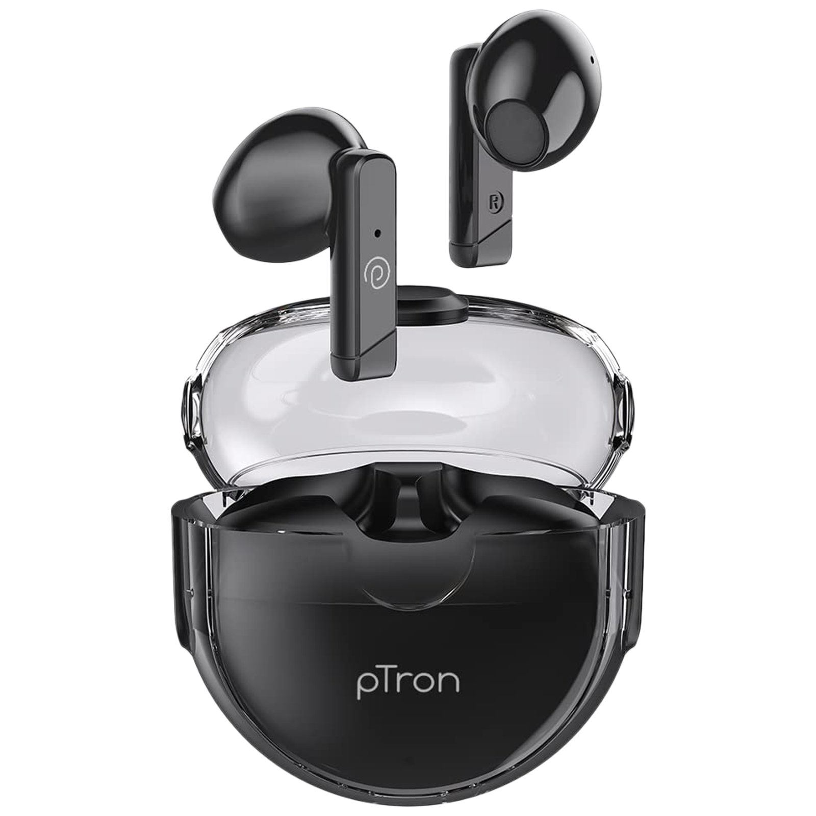 Ptron atom mono bluetooth 5.0 wireless earbuds hot sale